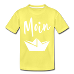 Moin Kinder Premium T-Shirt - Gelb