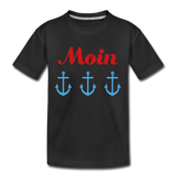 Moin Kinder Premium T-Shirt - Schwarz