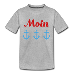 Moin Kinder Premium T-Shirt - Grau meliert