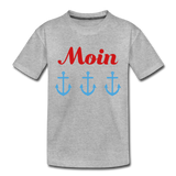 Moin Kinder Premium T-Shirt - Grau meliert