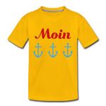 Moin Kinder Premium T-Shirt - Sonnengelb