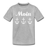 Moin Kinder Premium T-Shirt - Grau meliert