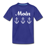 Moin Kinder Premium T-Shirt - Königsblau