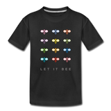 Let It Bee Kinder Premium T-Shirt - Schwarz