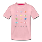 Let It Bee Kinder Premium T-Shirt - Hellrosa