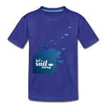Sail Away Kinder Premium T-Shirt - Königsblau