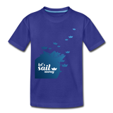 Sail Away Kinder Premium T-Shirt - Königsblau