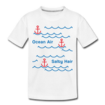 Ocean Air Kinder Premium T-Shirt - Weiß