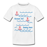 Ocean Air Kinder Premium T-Shirt - Weiß