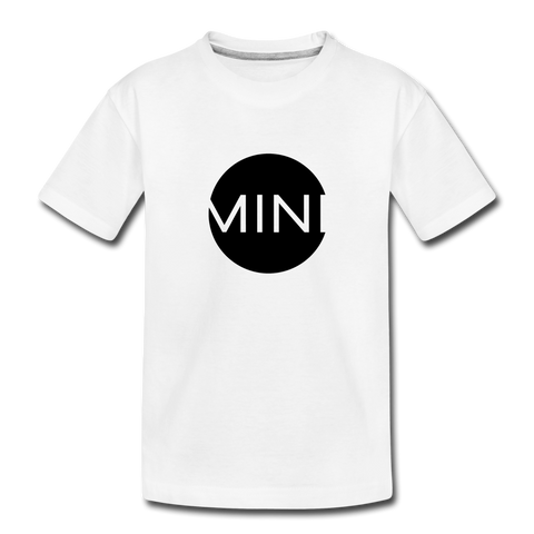 Mini Kinder Premium T-Shirt - Weiß