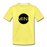 Mini Kinder Premium T-Shirt - Gelb