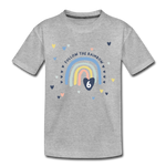 6. Geburtstag Kinder Premium T-Shirt - Grau meliert