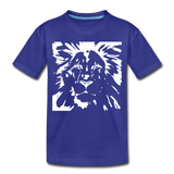 Löwe Kinder Premium T-Shirt - Königsblau