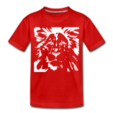 Löwe Kinder Premium T-Shirt - Rot