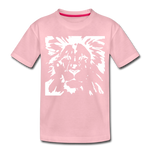 Löwe Kinder Premium T-Shirt - Hellrosa