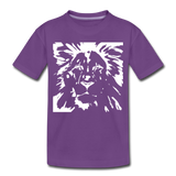 Löwe Kinder Premium T-Shirt - Lila