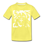 Löwe Kinder Premium T-Shirt - Gelb