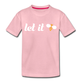 Let It Bee Kinder Premium T-Shirt - Hellrosa