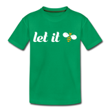 Let It Bee Kinder Premium T-Shirt - Kelly Green