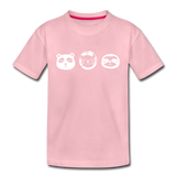 Tiere Kinder Premium T-Shirt - Hellrosa