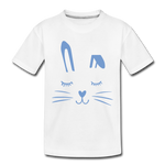 Hase Kinder Premium T-Shirt - Weiß