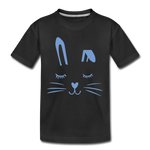 Hase Kinder Premium T-Shirt - Schwarz