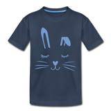 Hase Kinder Premium T-Shirt - Navy