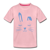 Hase Kinder Premium T-Shirt - Hellrosa