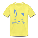 Hase Kinder Premium T-Shirt - Gelb