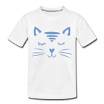 Katze Kinder Premium T-Shirt - Weiß