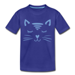 Katze Kinder Premium T-Shirt - Königsblau