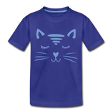 Katze Kinder Premium T-Shirt - Königsblau