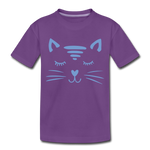 Katze Kinder Premium T-Shirt - Lila