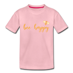 Bee Happy Kinder Premium T-Shirt - Hellrosa