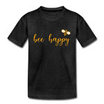 Bee Happy Kinder Premium T-Shirt - Anthrazit