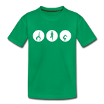 Yoga Kinder Premium T-Shirt - Kelly Green