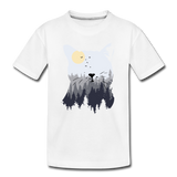 Katze Kinder Premium T-Shirt - Weiß