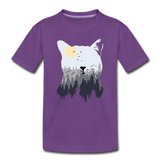 Katze Kinder Premium T-Shirt - Lila