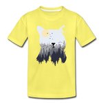Katze Kinder Premium T-Shirt - Gelb