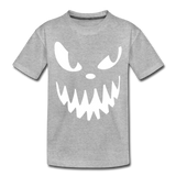 Halloween Kinder Premium T-Shirt - Grau meliert