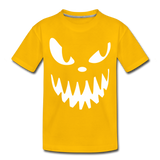 Halloween Kinder Premium T-Shirt - Sonnengelb