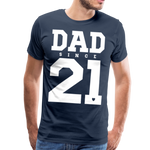 Dad Männer Premium T-Shirt - Navy