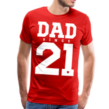 Dad Männer Premium T-Shirt - Rot