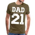 Dad Männer Premium T-Shirt - Khaki