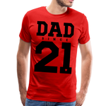 Dad Männer Premium T-Shirt - Rot