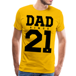 Dad Männer Premium T-Shirt - Sonnengelb