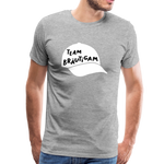 Team Bräutigam Männer Premium T-Shirt - Grau meliert