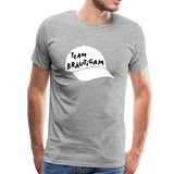 Team Bräutigam Männer Premium T-Shirt - Grau meliert