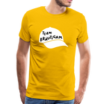 Team Bräutigam Männer Premium T-Shirt - Sonnengelb