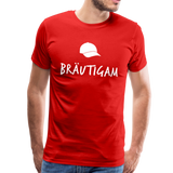 Bräutigam Männer Premium T-Shirt - Rot